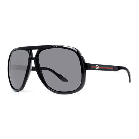 gucci 1622 s|Gucci GG 1622/S D28R6 Black Sunglasses .